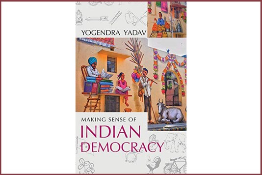 Cover of Yogendra Yadav's book.