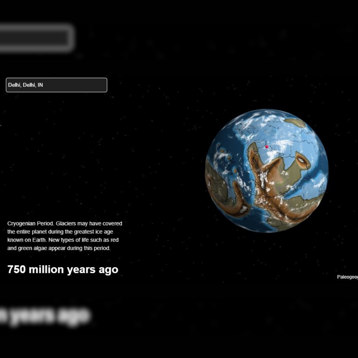 Ian Webster Interactive Map Want To See Your Hometown's Location 750 Million Years Ago? This  Paleontologist Has A Map For You