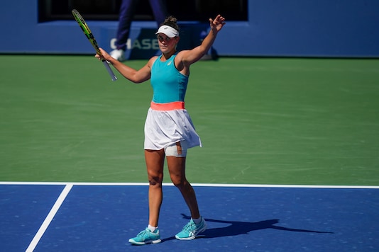 Jennifer Brady made her first US Open semi-final. (Photo Credit: AP)