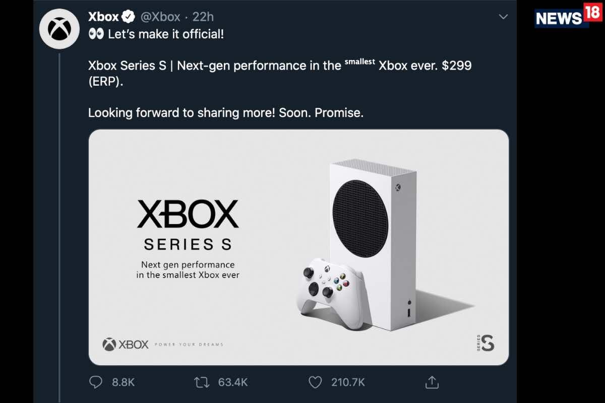 xbox series s $299