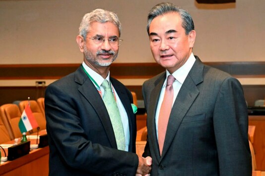 S Jaishankar with this Chinese counterpart Wang Yi. (PTI File)