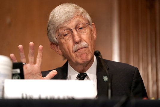 Dr Francis Collins, Director of the National Institutes of Health, testifies during a Senate Health, Education, Labor and Pensions Committee hearing to discuss vaccines in Washington. (Credit: REUTERS) Dr Francis Collins, Director of the National Institutes of Health, testifies during a Senate Health, Education, Labor and Pensions Committee hearing to discuss vaccines in Washington. (Credit: REUTERS)