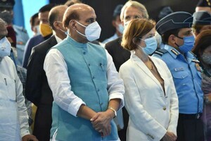 Rafale Induction Ceremony: Rajnath, Florence Attend 'Sarva Dharma Puja'