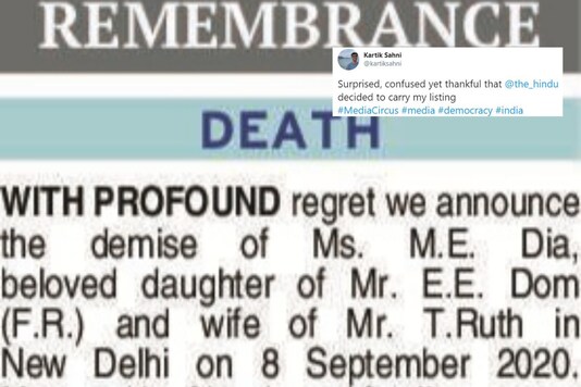 Someone Wrote a Clever Obituary for Media and a Newspaper Published it Too