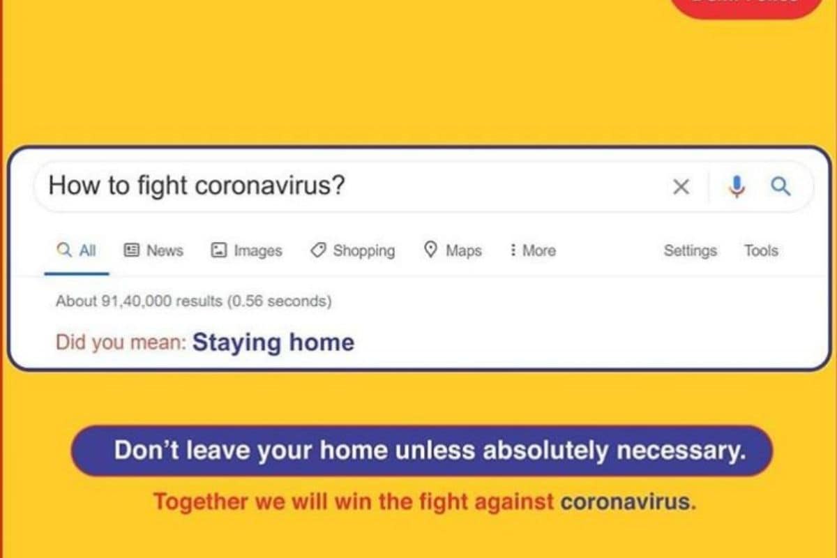 Delhi Police Sums up 'How to Fight Coronavirus' in Two Words: Stay Home