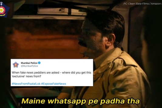 Hyderabad Police has a new meme to fight fake WhatsApp forwards | Image credit: Twitter 