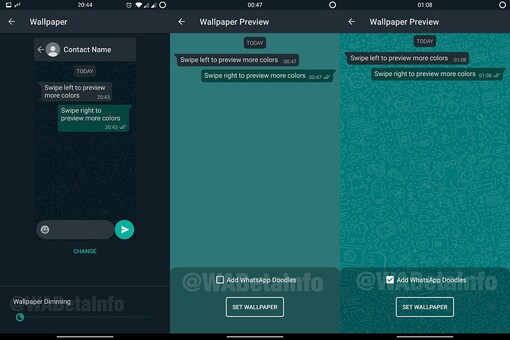 WhatsApp is Bringing Wallpaper Dimming and Doodles to Chat Backgrounds in  New Update
