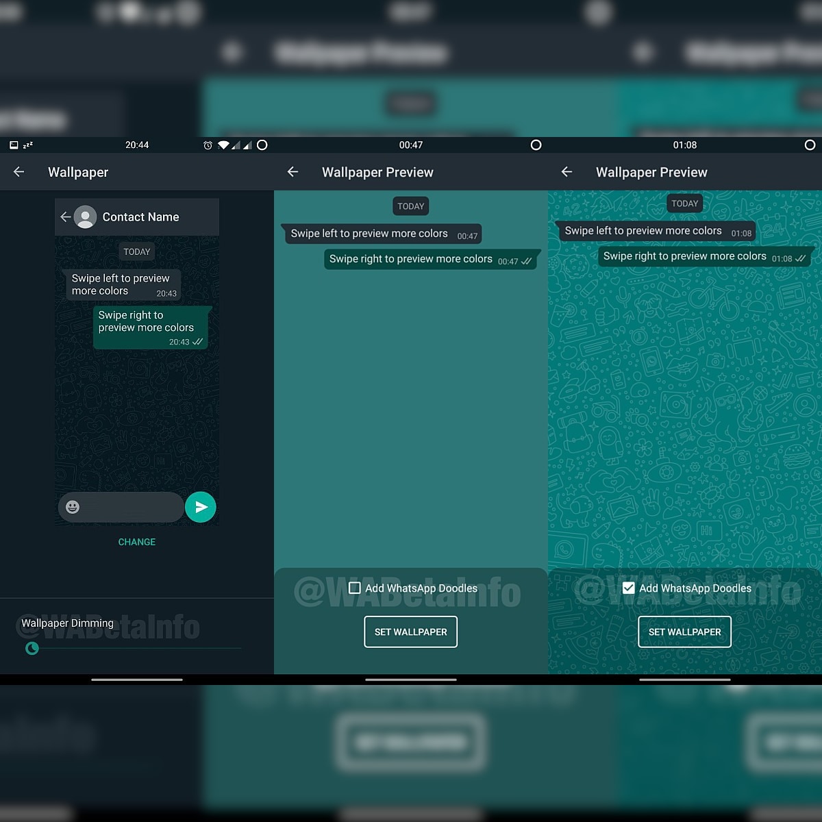 WhatsApp is Bringing Wallpaper Dimming and Doodles to Chat Backgrounds in  New Update