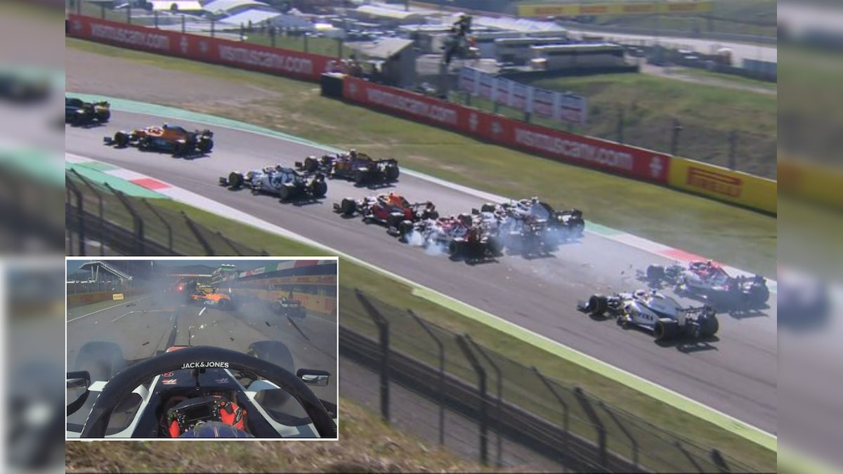 F1: Tuscan Grand Prix Halted After Crashes And Two Safety Cars