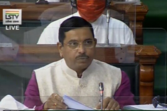 Parliamentary Affairs Minister Pralhad Joshi. 