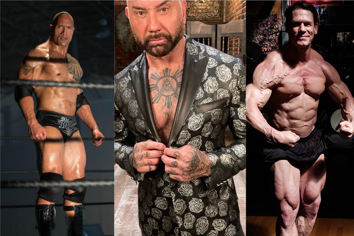 Who Would Win A Real Life Fight Between Dave Bautista And Dwayne Johnson?