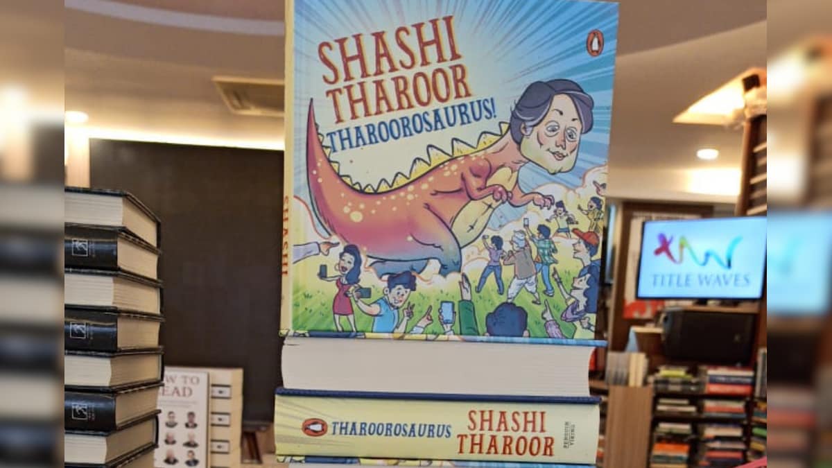 In a World of 'Lit' and 'Yeet,' Shashi Tharoor's Book 'Tharoorosaurus' Passes the 'Vibe Check'