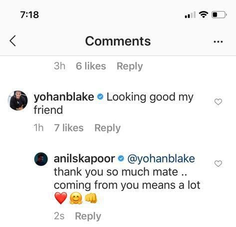 Sprinter Yohan Blake Praises Anil Kapoor’s Workout Video, Says ‘Looking Good My Friend’