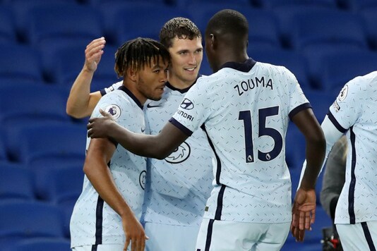 Reece James (L) scored in Chelsea's win. (Photo Credit: Reuters)