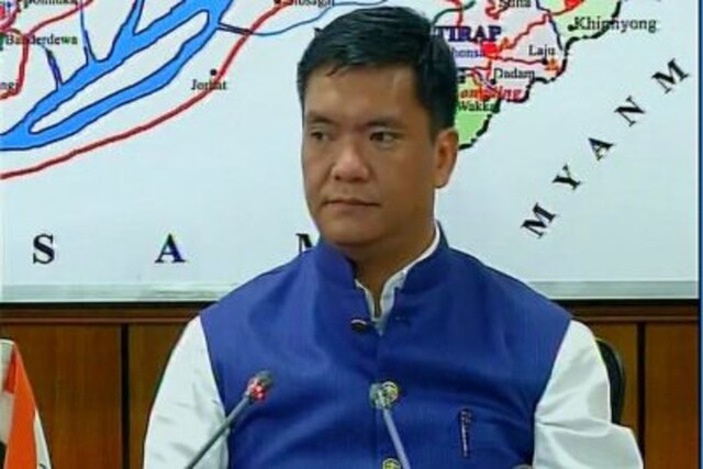 File photo of Arunachal CM Pema Khandu. 