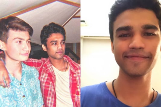 Irrfan Khan's son Babil Khan with his friend in London. Irrfan Khan's son Babil Khan with his friend in London.