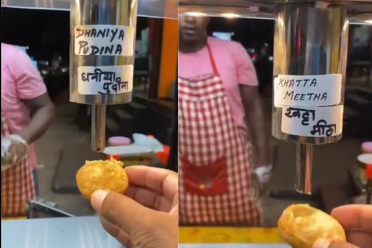 Ek Aur Plate': Raipur Man's Automatic 'Pani Puri' Machine Goes Viral and Foodies are Lining up