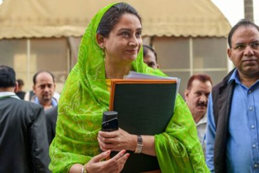 File photo of Harsimrat Kaur Badal.