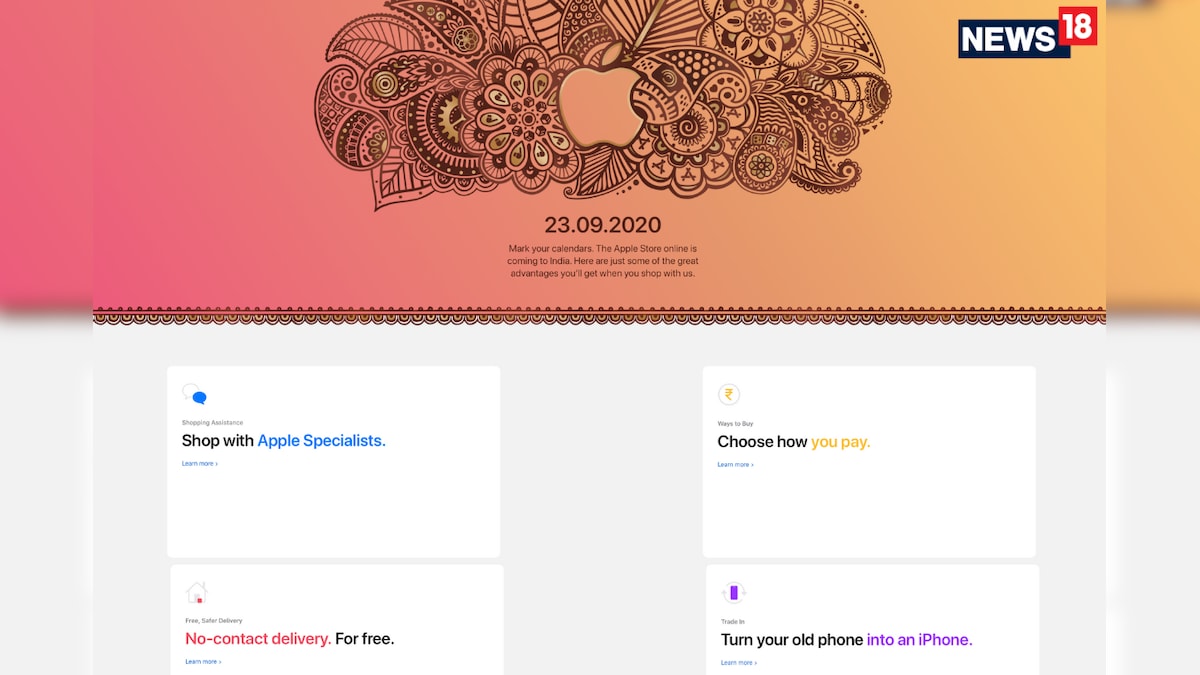 Apple India Online Store Opens September 23 With iPhone Tradein, Mac