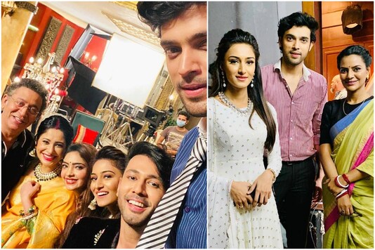 'कसौटी ज़िंदगी की' सेट पर अभिनेता 'कसौटी ज़िंदगी की' सेट पर अभिनेता