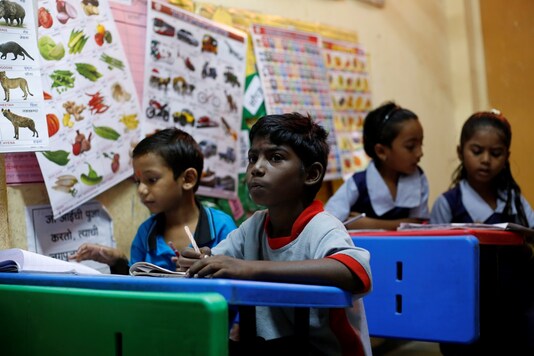 School children at a classroom in Aurangabad in Maharashtra. (Image for representation.)