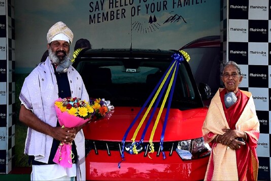 The chairman of the Mahindra group had offered the car to the man after he was impressed by the dedication of the doting son.
