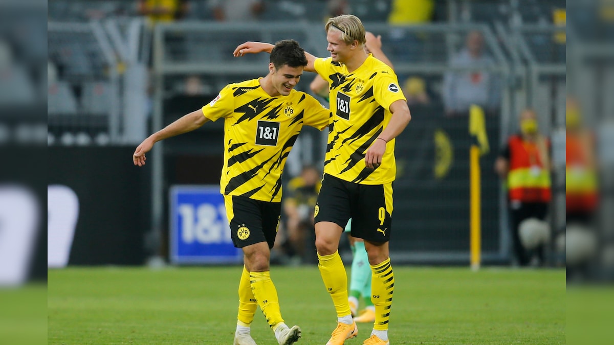 Bundesliga: Erling Haaland Scores Brace as Borussia Dortmund Get Opening Win over Gladbach