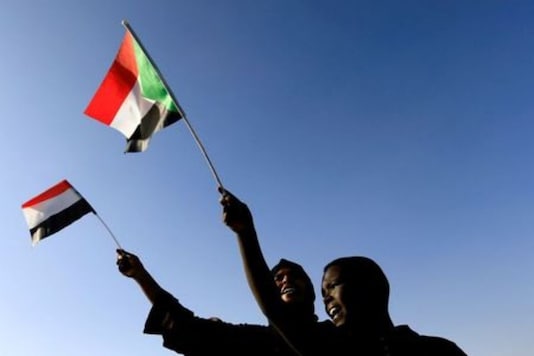 File photo of the Sudanese flag.