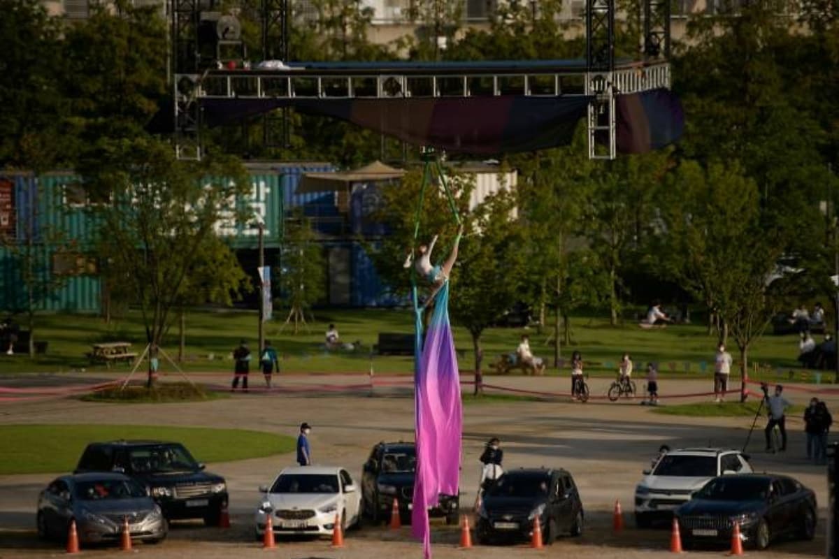 The New Normal? South Korea Launches Drive-In Circus to Maintain Social Distancing