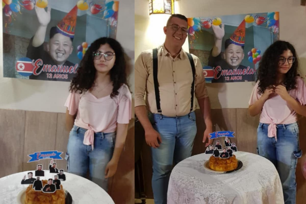 Brother Clueless About K-Pop Music Surprises Sister With Kim Jong Un Themed Birthday Party