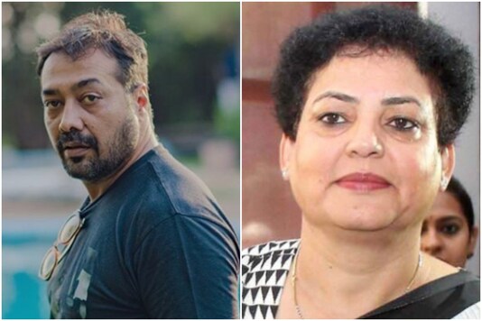 Anurag Kashyap (L), Rekha Sharma