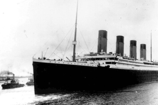 Titanic.
(Credit: AP)