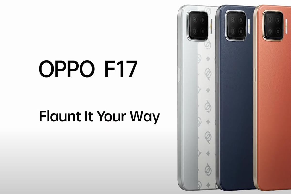 Get Oppo F17 Pro Sky Blue Colour Background