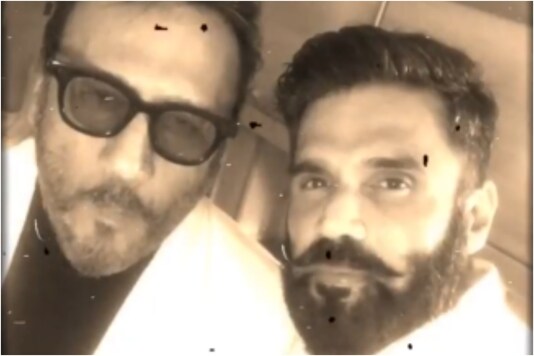 Jackie Shroff and Suniel Shetty