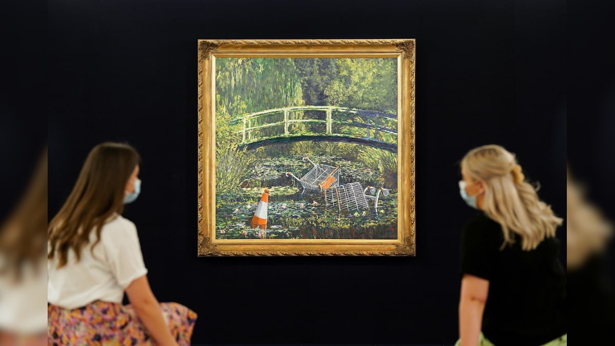 Ironic Moment: Banksy Painting on Excesses of Consumerism to be Sold at Auction