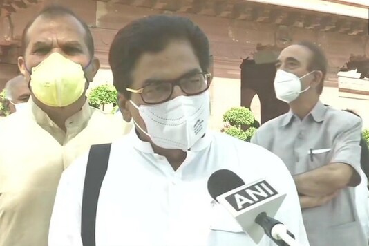 Opposition leaders walked out of the Rajya Sabha over the suspension of MPs.