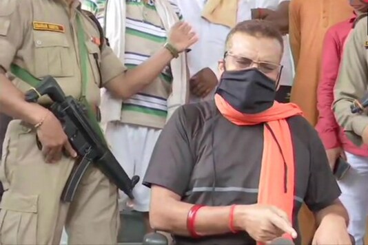 File photo of former Bihar DGP Gupteshwar Pandey.