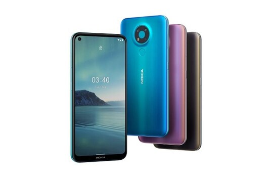Nokia launched the new Nokia 3.4 with triple cameras. (Image Credit: Nokia)