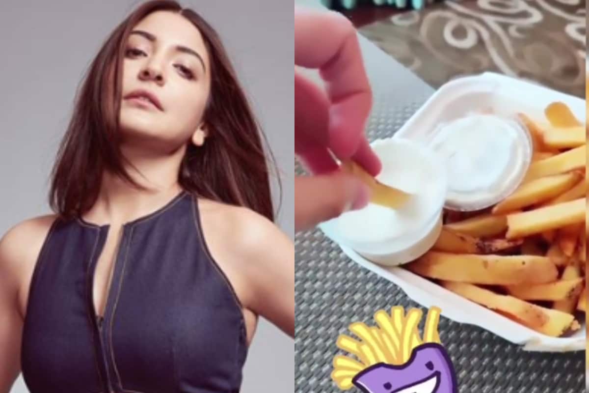 Mom-to-be Anushka Sharma Approves of Her Delicious French Fries with a Thumbs Up