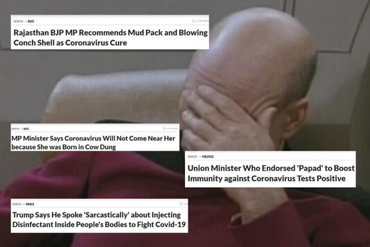 Some moments in the pandemic have been worth a facepalm.