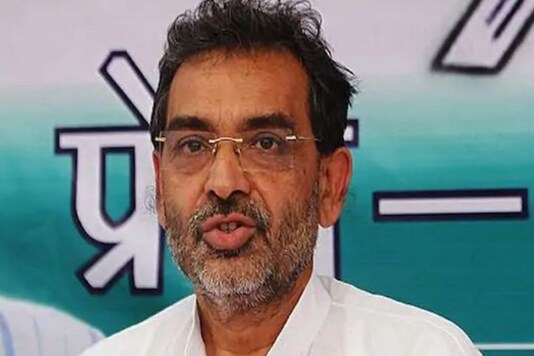 The president of the RLSP, Upendra Kushwaha.