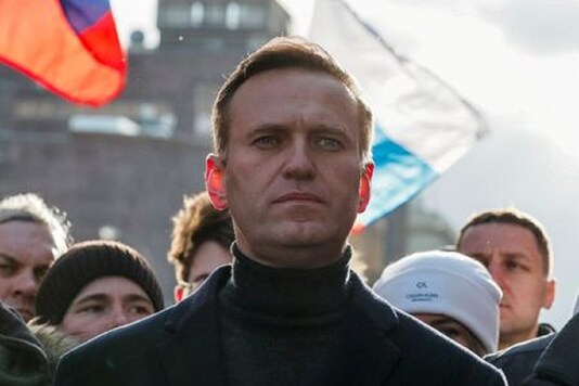 File photo of Russian opposition politician Alexei Navalny.