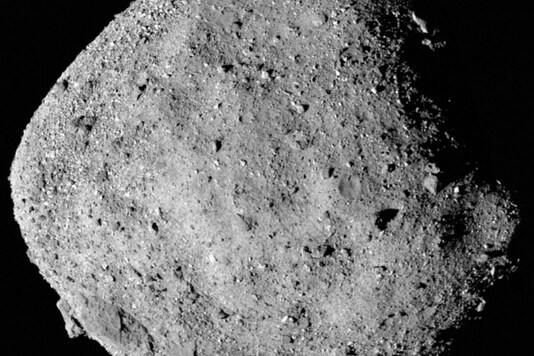 The asteroid Bennu, as photographed by OSIRIS-REx, on December 2, 2018 | HO 
 NASA/Goddard/University of Arizona/AFP/File