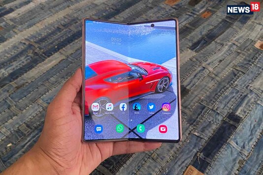 Samsung Galaxy Z Fold 2. Image used for registration.