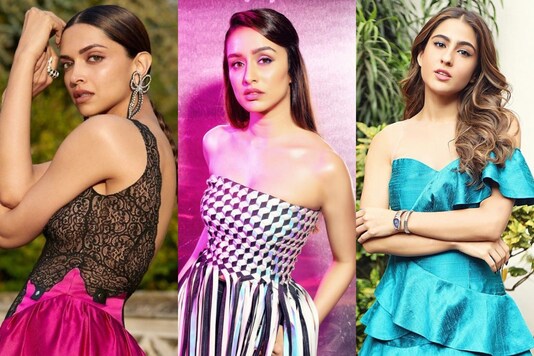 Deepika Padukone, Shraddha Kapoor and Sara Ali Khan (L-R)