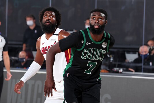 Boston Celtics and Miami Heat (Photo Credit: NBA)