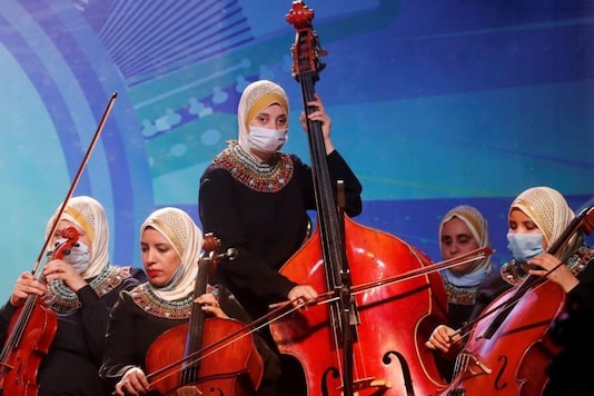 Visually-impaired Women Hold Their First Orchestra Concert since Lockdown in Egypt