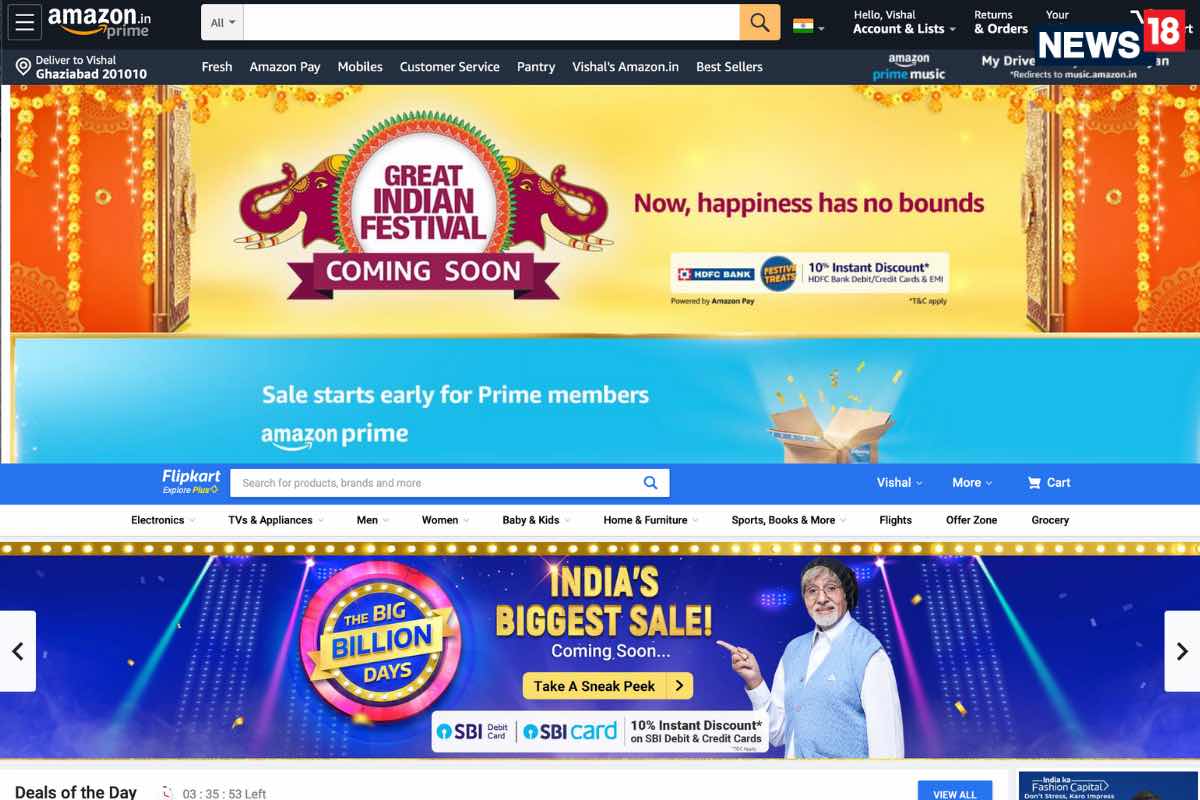 Get Ready To Splurge Amazon Great Indian Festival Sale Flipkart Big Billion Days Sale Coming Soon Qnewshub