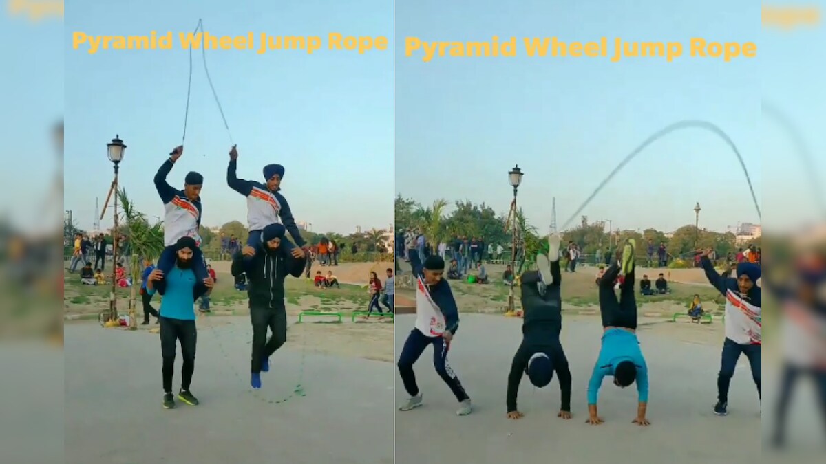 Delhi Man Who Set World Record With Roller Skate Skips is Back With a Jaw-dropping Jump Rope Stunt