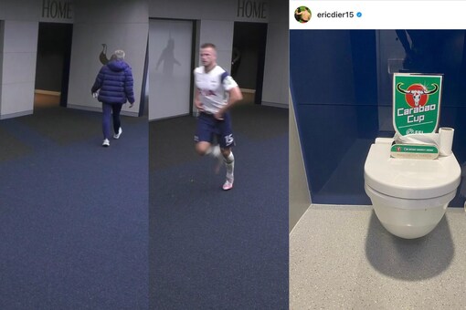 Eric Dier and Jose Mourinho (Photo Credit: Twitter and Instagram)